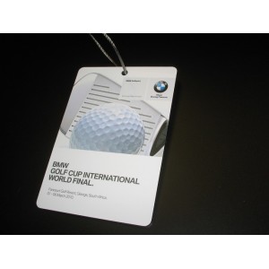 Dibond Golf Bag Tags Full Colour Print- 1 Side